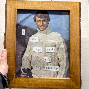 Framed Vintage Birding Art